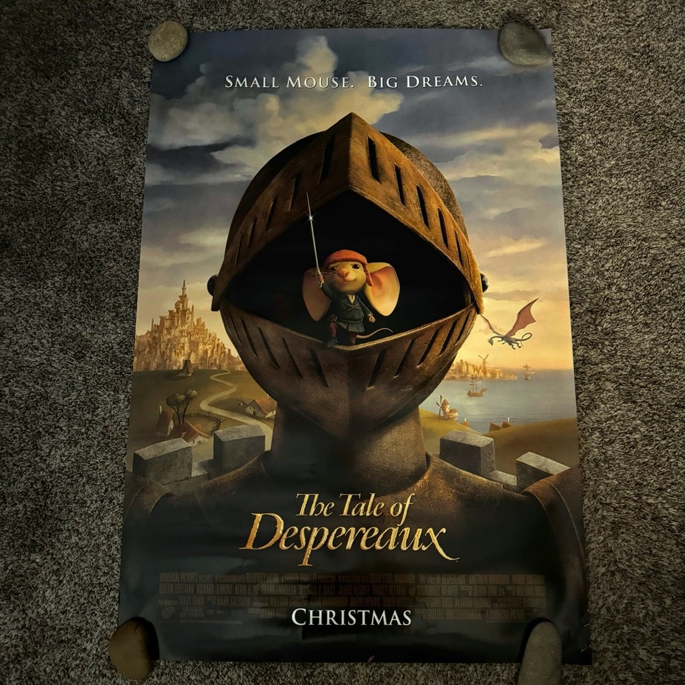 The Tale Of Despereaux Original 27 X 40 Theatrical Movie Poster